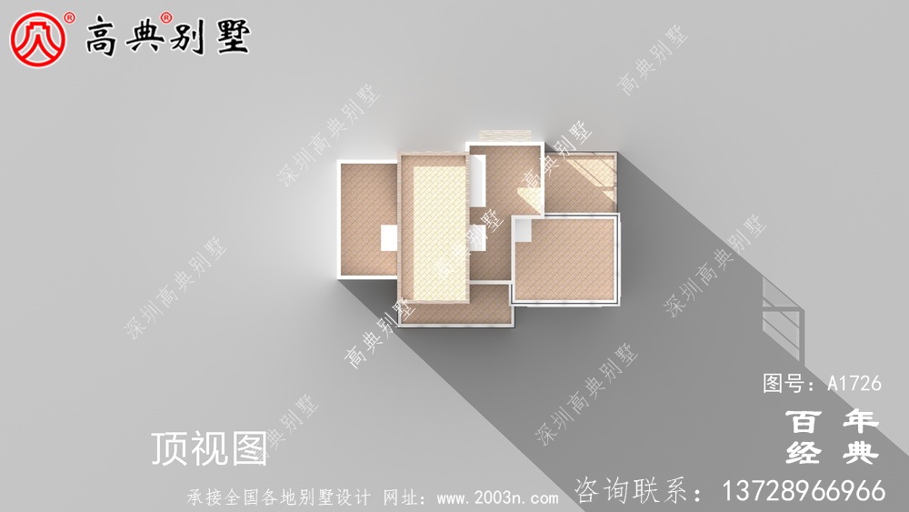 現代四層復式別墅設計圖紙_農村四層別墅設計