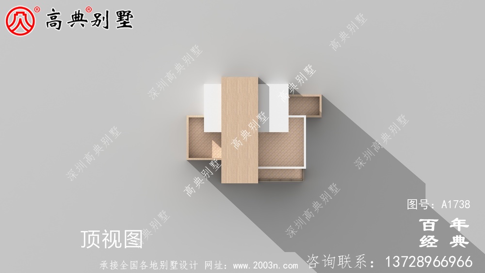 復式現代三層別墅設計圖紙及效果圖_農村三層別墅設計