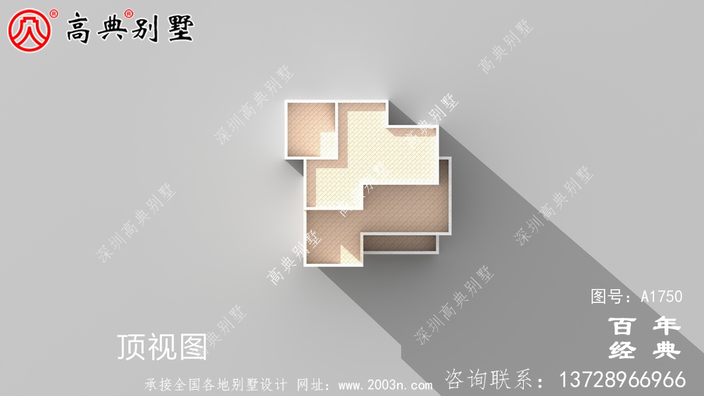 三層現代風別墅圖紙及效果圖_農村三層自建房設計圖