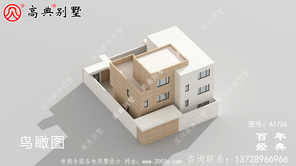 復(fù)式三層現(xiàn)代風別墅圖紙及效果圖_農(nóng)村三層自建房設(shè)計圖