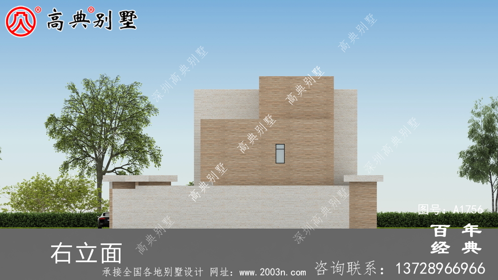 復(fù)式三層現(xiàn)代風別墅圖紙及效果圖_農(nóng)村三層自建房設(shè)計圖