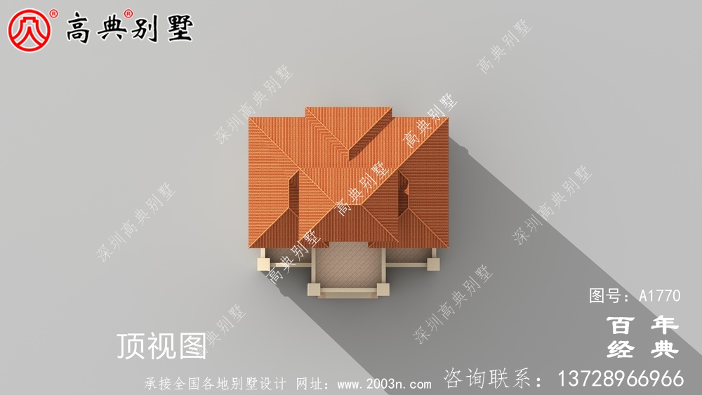 復式三層歐式別墅圖紙及效果圖_農村三層自建房設計圖