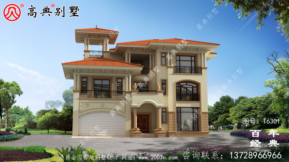 復式三層歐式別墅設計圖紙及效果圖大全_農村三層自建房設計圖 復式三層歐式別墅設計圖紙及效果圖大全_農村三層自建房設計圖