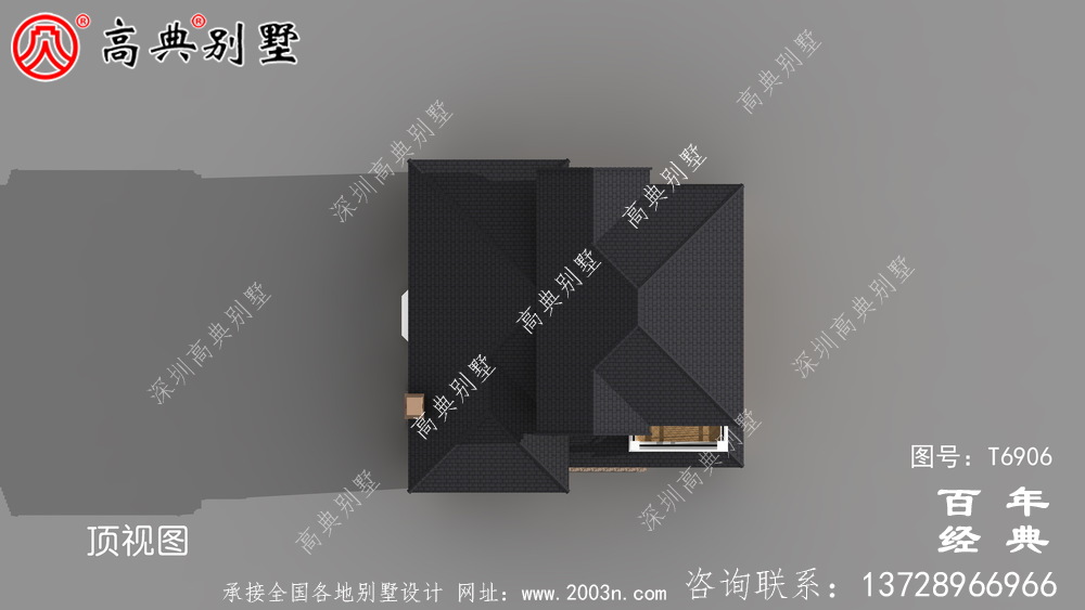 農村兩層復式別墅設計圖紙_兩層別墅圖紙
