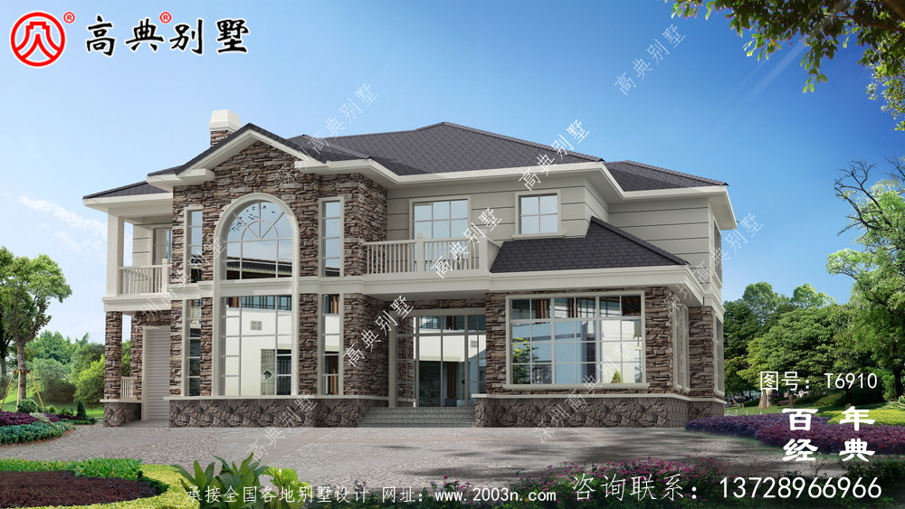 歐洲兩層復式別墅帶露臺設計圖紙_l兩層別墅效果圖紙 歐洲兩層復式別墅帶露臺設計圖紙_l兩層別墅效果圖紙
