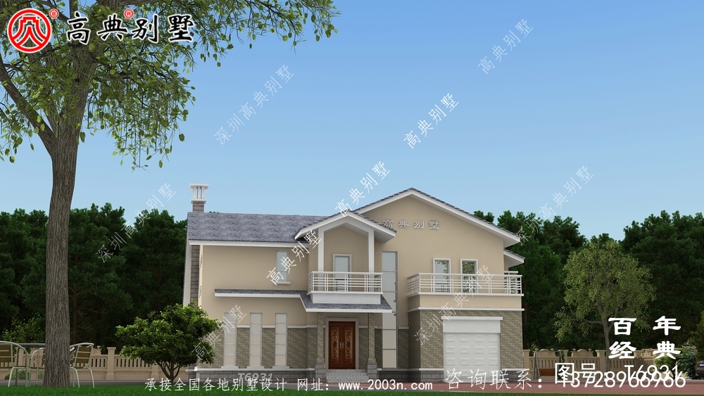 農(nóng)村兩層帶車庫別墅設(shè)計(jì)效果圖_農(nóng)村兩層別墅設(shè)計(jì)圖紙 農(nóng)村兩層帶車庫別墅設(shè)計(jì)效果圖_農(nóng)村兩層別墅設(shè)計(jì)圖紙