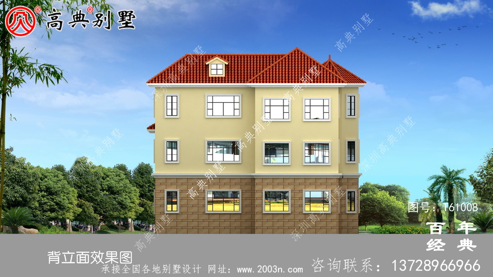 新歐式古典三層帶車庫別墅裝修效果圖及施工圖紙_鄉(xiāng)村三層別墅設(shè)計圖紙
