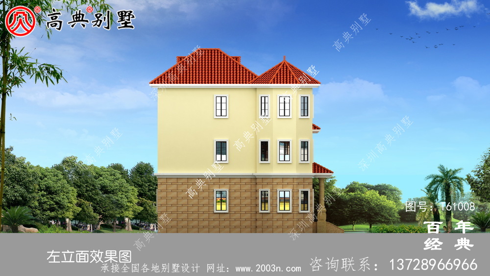 新歐式古典三層帶車庫別墅裝修效果圖及施工圖紙_鄉(xiāng)村三層別墅設(shè)計圖紙