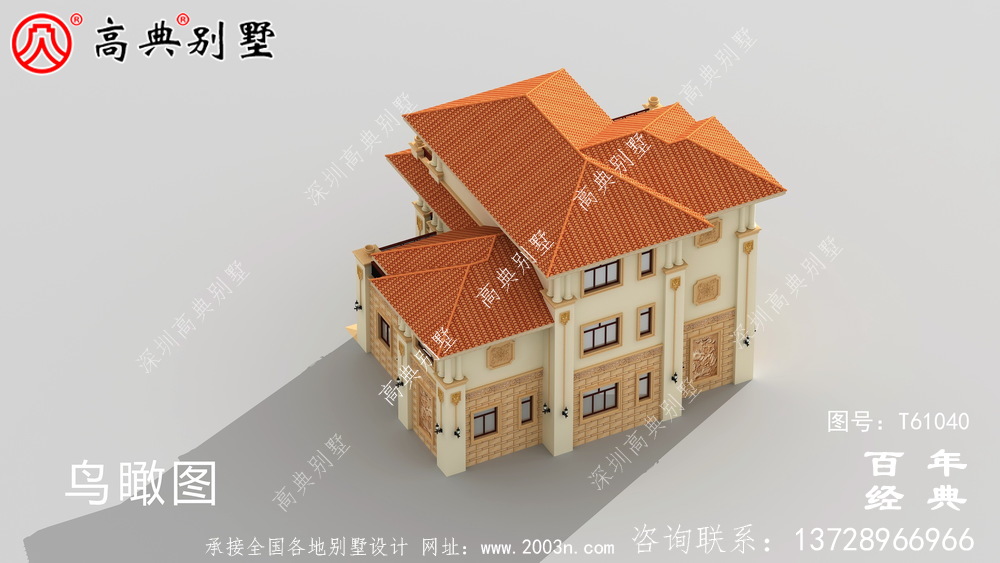 農(nóng)村三層歐式別墅設(shè)計(jì)圖_農(nóng)村三層別墅圖紙