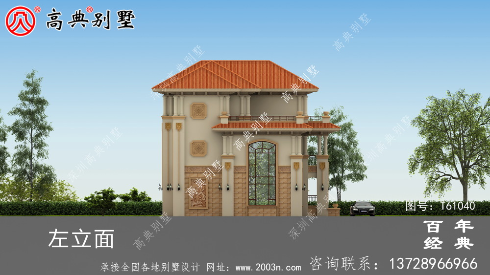 農(nóng)村三層歐式別墅設(shè)計(jì)圖_農(nóng)村三層別墅圖紙