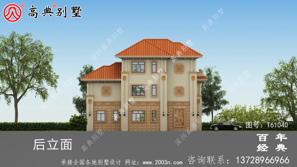 農(nóng)村三層歐式別墅設(shè)計(jì)圖_農(nóng)村三層別墅圖紙