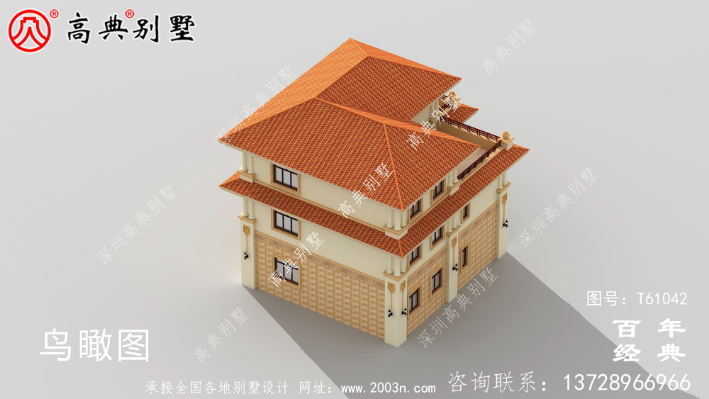 歐式三層高級別墅設計圖_農村三層別墅設計圖紙
