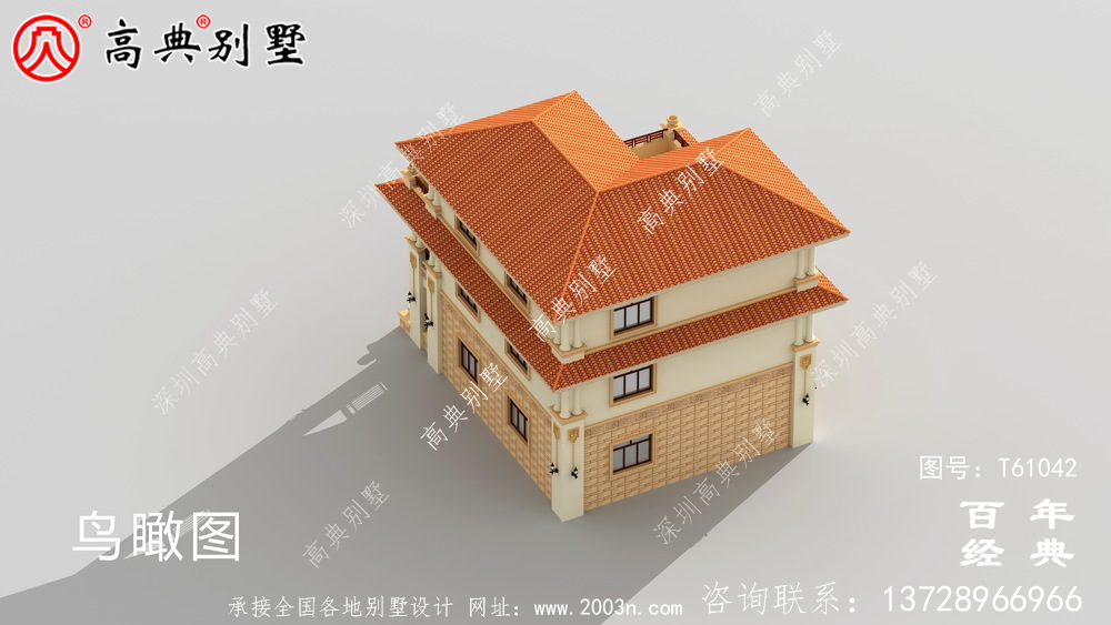 歐式三層高級別墅設計圖_農村三層別墅設計圖紙