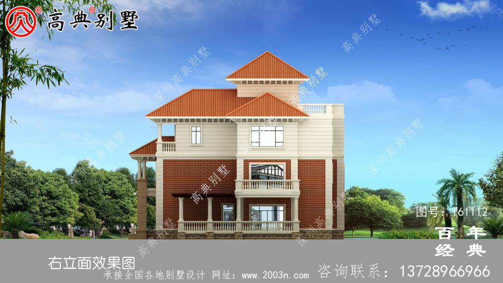 復式四層歐式別墅施工圖設計_農村四層別墅設計圖紙