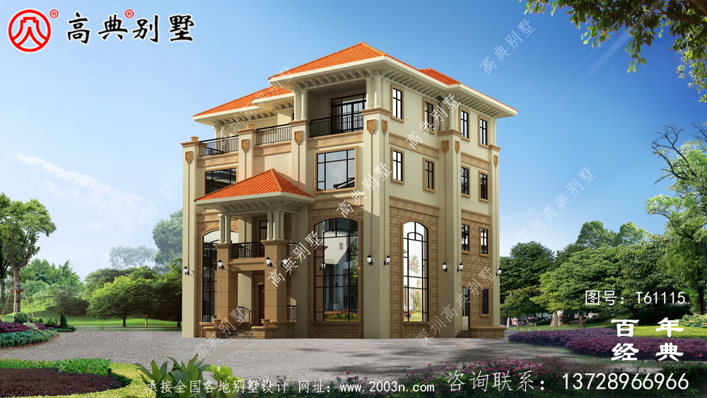 四層帶露臺(tái)農(nóng)村自建房別墅設(shè)計(jì)圖紙_農(nóng)村四層房屋設(shè)計(jì)
