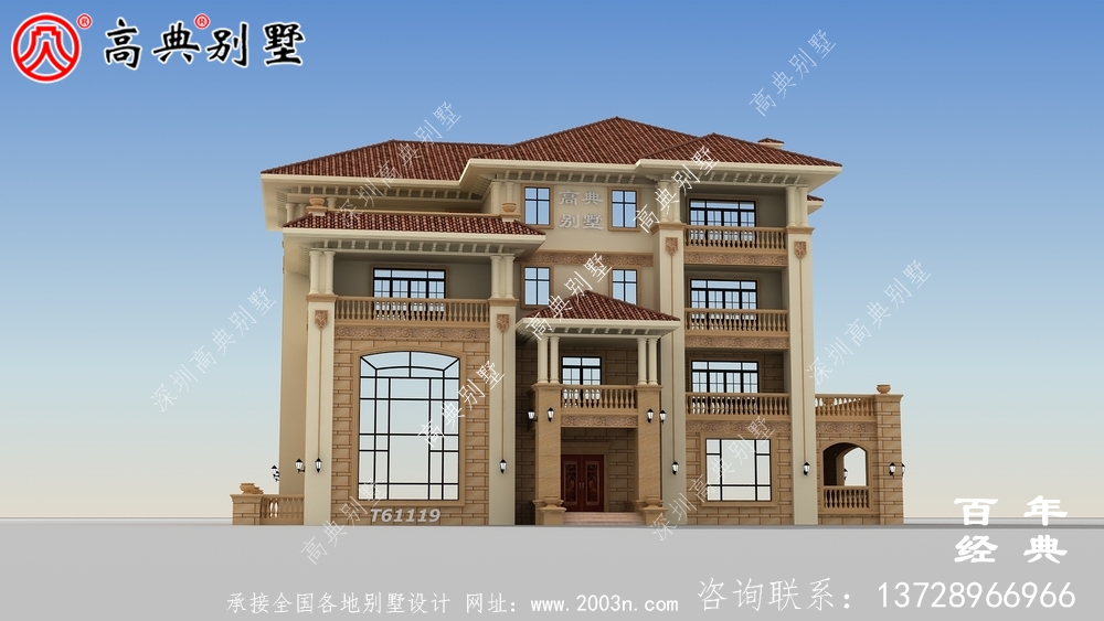 復式四層歐式別墅設計圖紙與效果圖大全_農村四層別墅設計 復式四層歐式別墅設計圖紙與效果圖大全_農村四層別墅設計