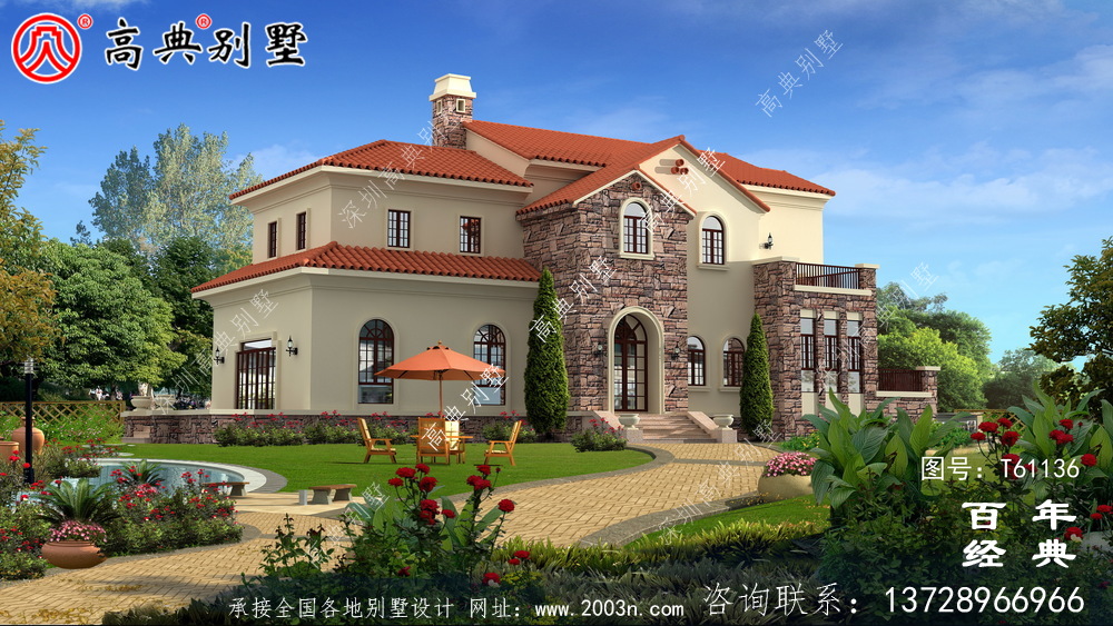 兩層歐式小別墅設(shè)計(jì)圖_農(nóng)村兩層房屋設(shè)計(jì)