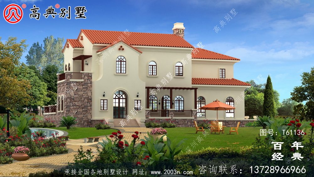 兩層歐式小別墅設(shè)計(jì)圖_農(nóng)村兩層房屋設(shè)計(jì)