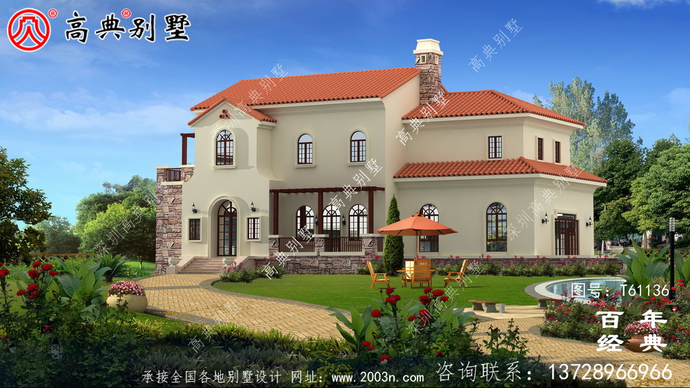 兩層歐式小別墅設(shè)計(jì)圖_農(nóng)村兩層房屋設(shè)計(jì)