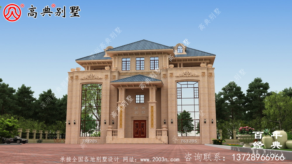 農(nóng)村三層歐式別墅效果圖_農(nóng)村三層別墅設(shè)計(jì)