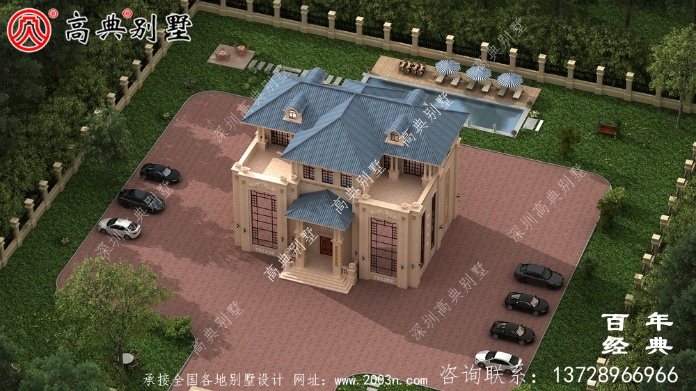 農(nóng)村三層歐式別墅效果圖_農(nóng)村三層別墅設(shè)計(jì)