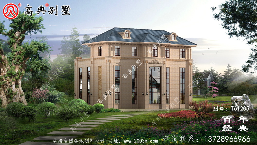 農(nóng)村三層歐式別墅效果圖_農(nóng)村三層別墅設(shè)計(jì)