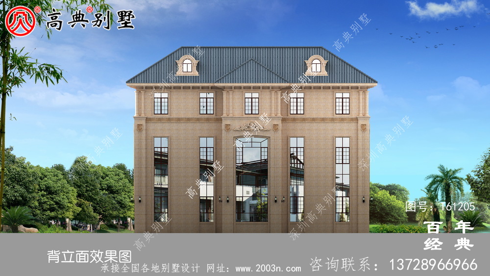 農(nóng)村三層歐式別墅效果圖_農(nóng)村三層別墅設(shè)計(jì)