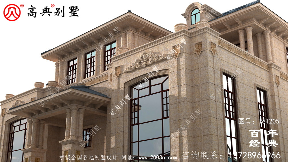 農(nóng)村三層歐式別墅效果圖_農(nóng)村三層別墅設(shè)計(jì)
