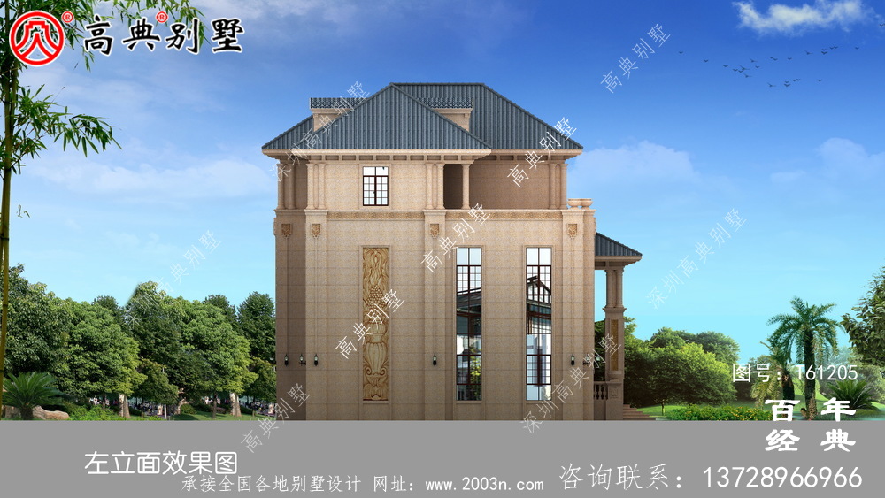 農(nóng)村三層歐式別墅效果圖_農(nóng)村三層別墅設(shè)計(jì)