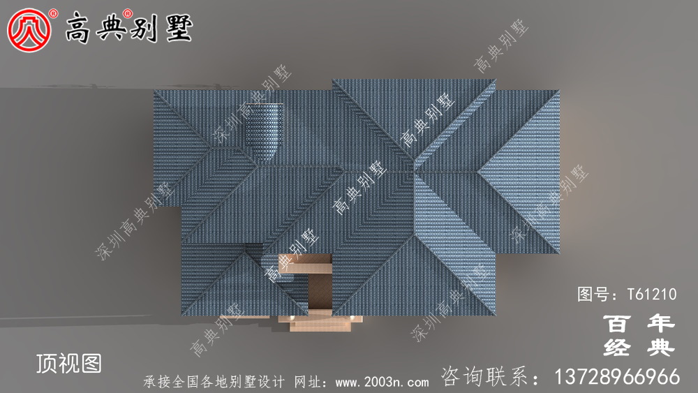 復式三層樓歐式別墅效果圖_農村房屋設計圖紙