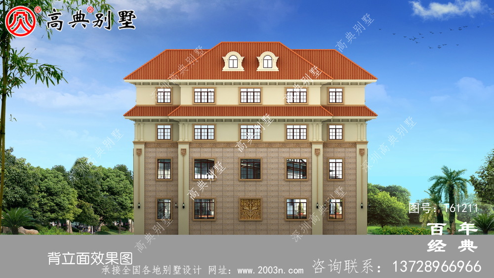四層歐式別墅效果圖大全_農(nóng)村房屋設(shè)計(jì)圖紙