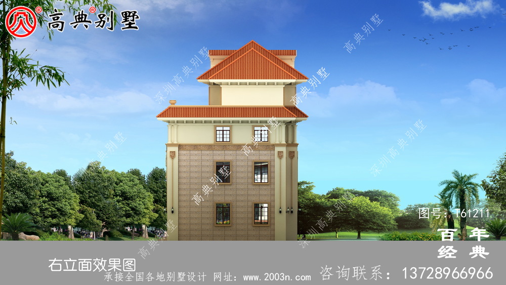 四層歐式別墅效果圖大全_農(nóng)村房屋設(shè)計(jì)圖紙