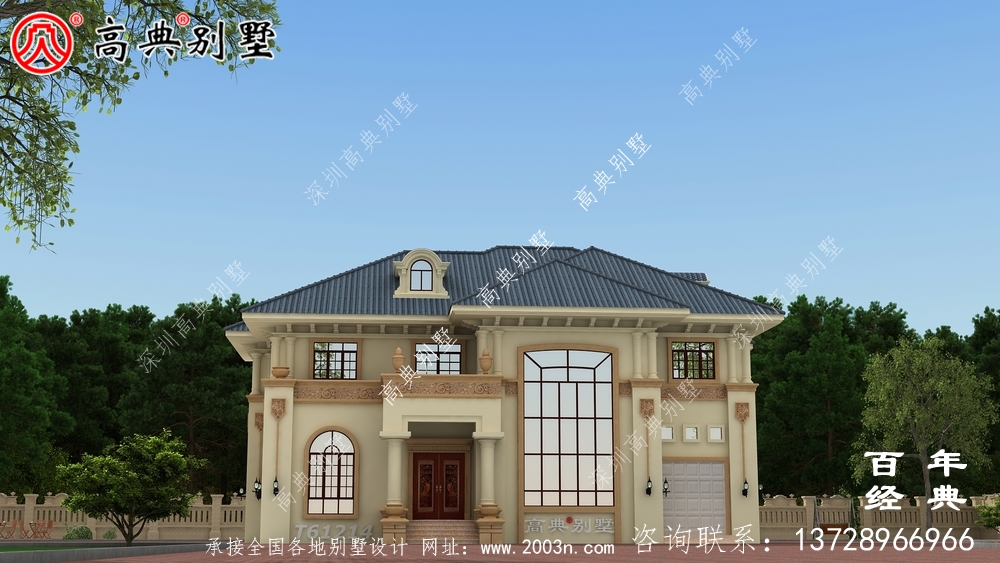 新農村簡單兩層別墅設計圖紙_農村兩層自建房屋設計圖 新農村簡單兩層別墅設計圖紙_農村兩層自建房屋設計圖