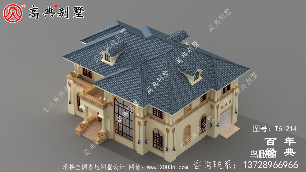 新農村簡單兩層別墅設計圖紙_農村兩層自建房屋設計圖