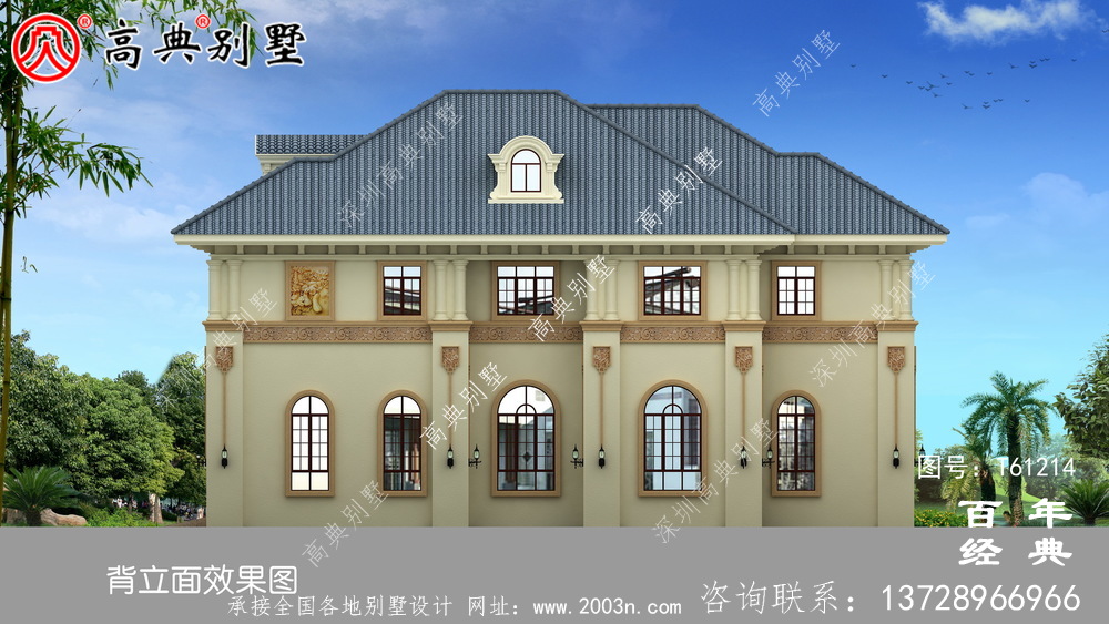 新農村簡單兩層別墅設計圖紙_農村兩層自建房屋設計圖