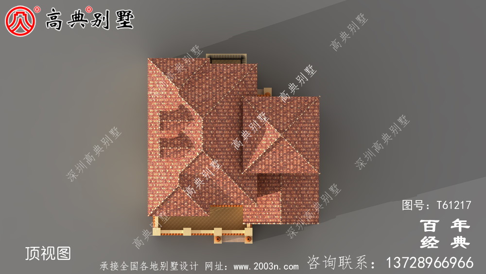 三層歐式別墅設計施工圖紙及效果圖_農村房屋設計圖紙