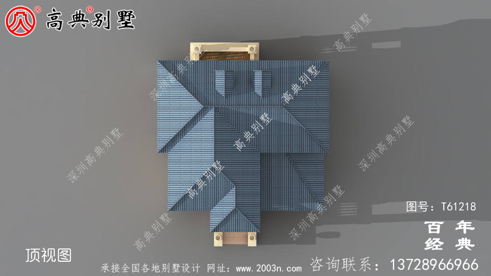 自建鄉村歐式兩層別墅效果圖_農村兩層自建房屋設計圖