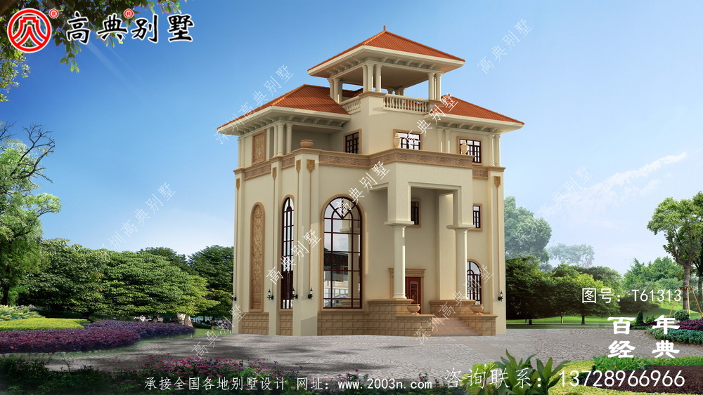 復(fù)式三層帶露臺(tái)別墅設(shè)計(jì)施工圖紙及效果圖_農(nóng)村房屋設(shè)計(jì)圖紙
