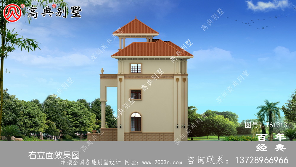 復(fù)式三層帶露臺(tái)別墅設(shè)計(jì)施工圖紙及效果圖_農(nóng)村房屋設(shè)計(jì)圖紙