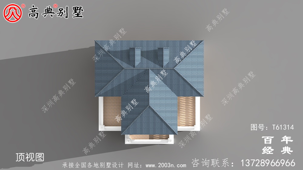 歐式三層別墅設計效果圖_農村房屋設計圖紙
