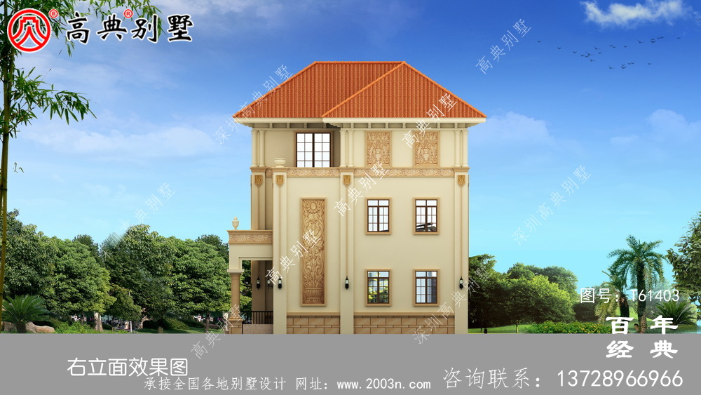 復(fù)式三層簡歐別墅設(shè)計(jì)圖紙_農(nóng)村三層別墅設(shè)計(jì)