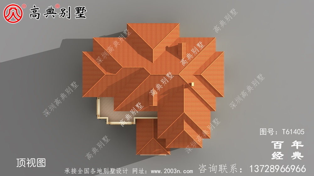 豪華復式三層歐式別墅設計圖紙_農村三層自建房設計圖紙