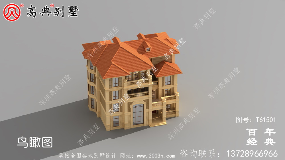 歐式四層復式別墅設計全套圖紙_四層別墅設計圖紙