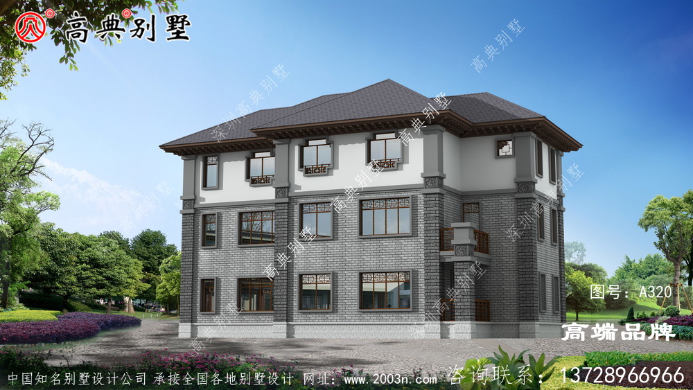 實(shí)用三層樓房設(shè)計圖紙