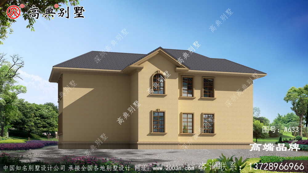 美式別墅設計圖