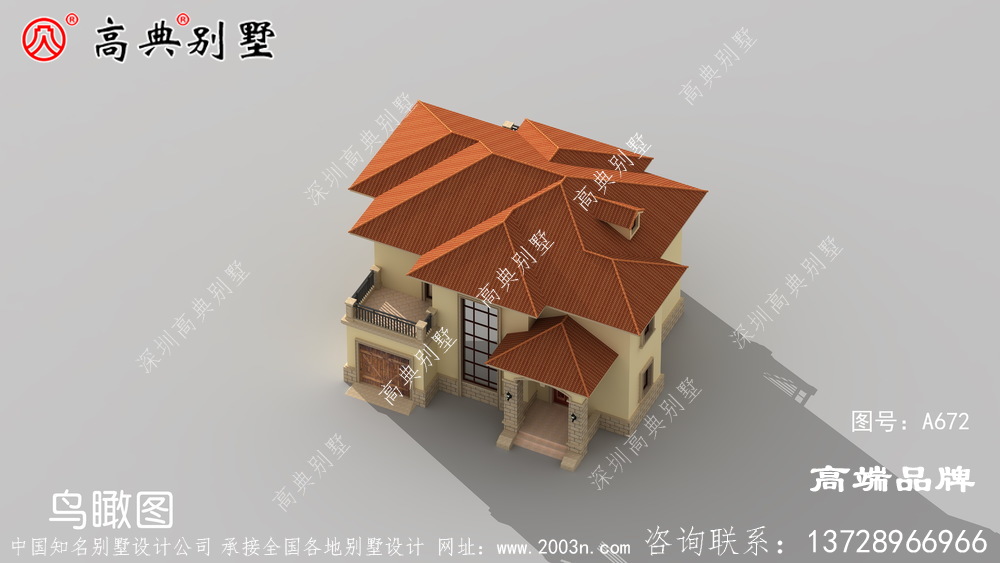 農村二層小別墅圖紙
