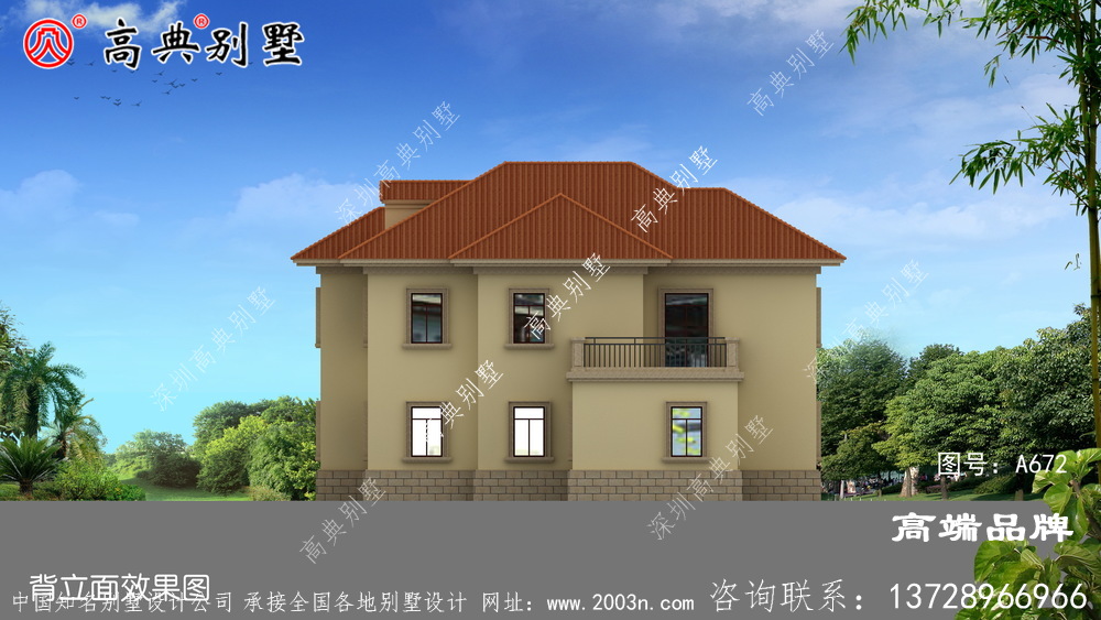 農村二層小別墅圖紙