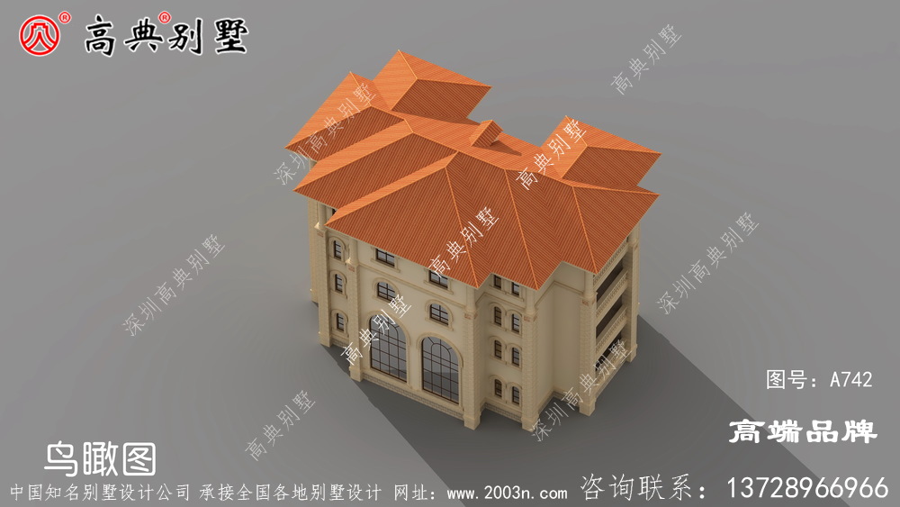 歐式風格別墅圖紙設計圖