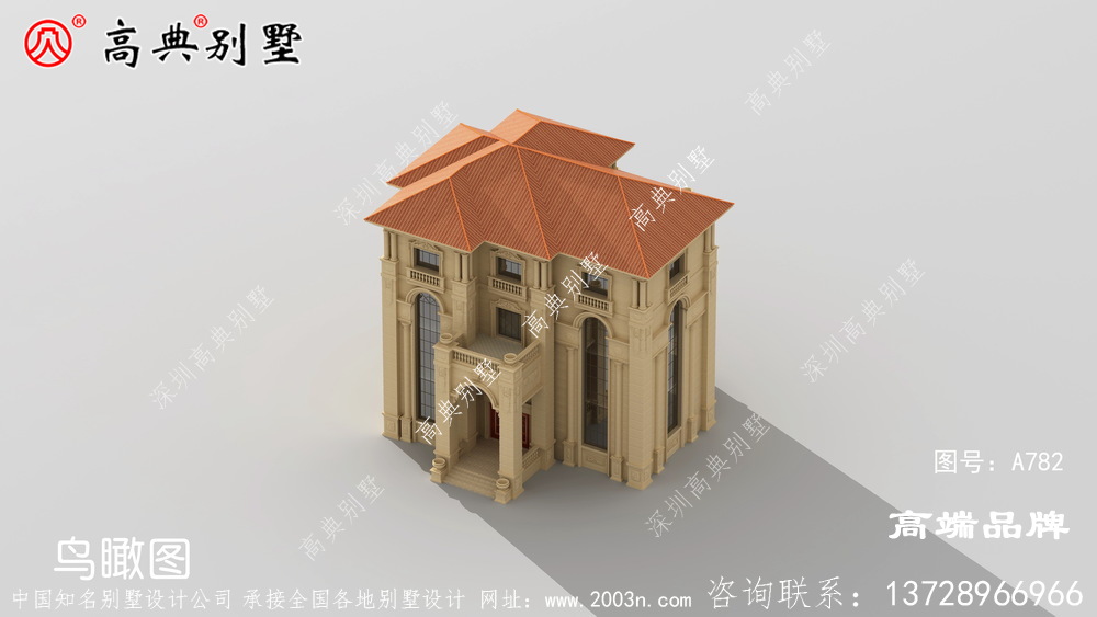 法式風格別墅外觀圖