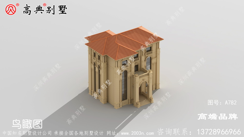 法式風格別墅外觀圖